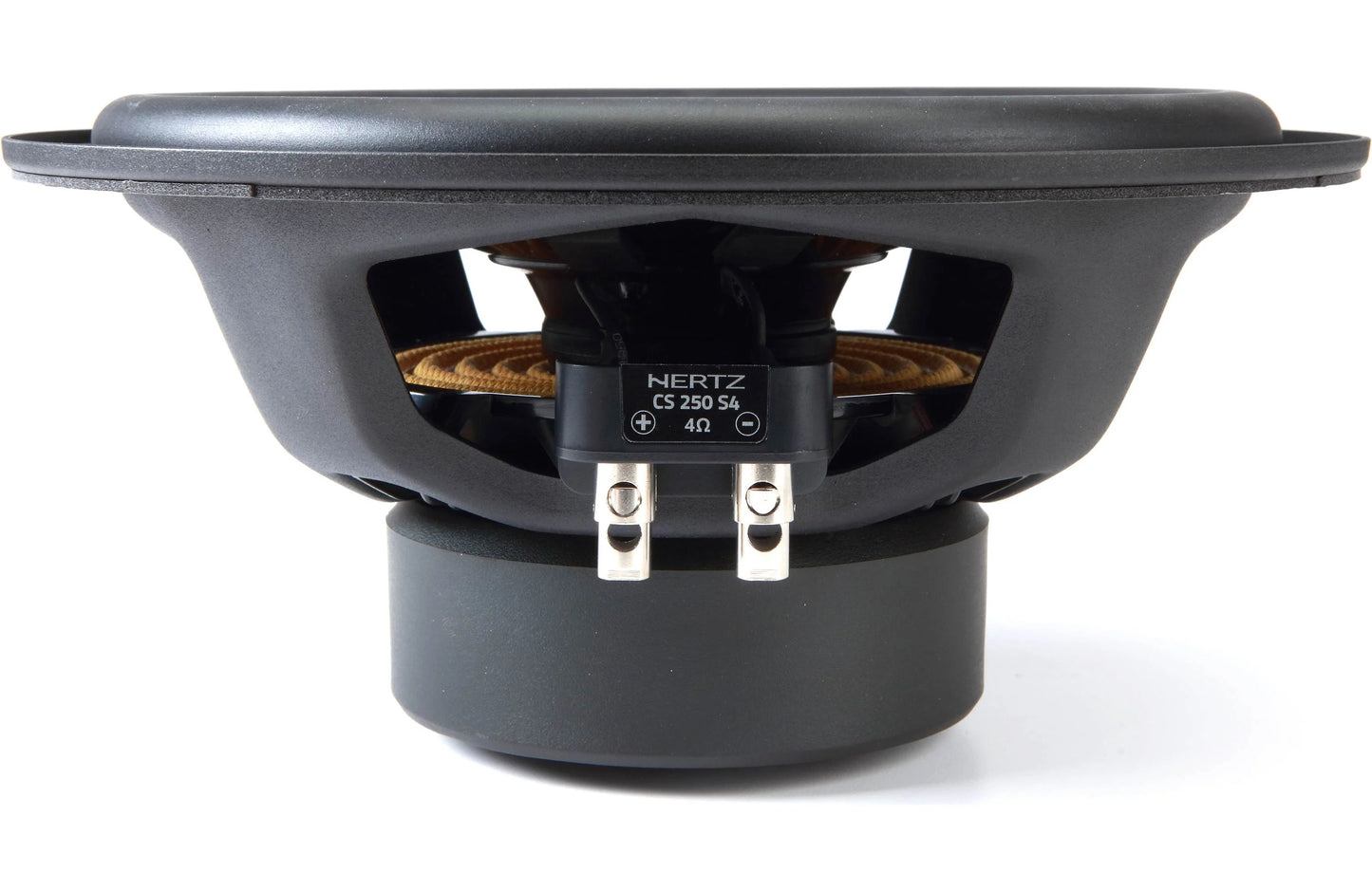 Hertz Cento CS 250 S4 10" 300W RMS 4-Ohm SVC Shallow-Mount Subwoofer (Single)