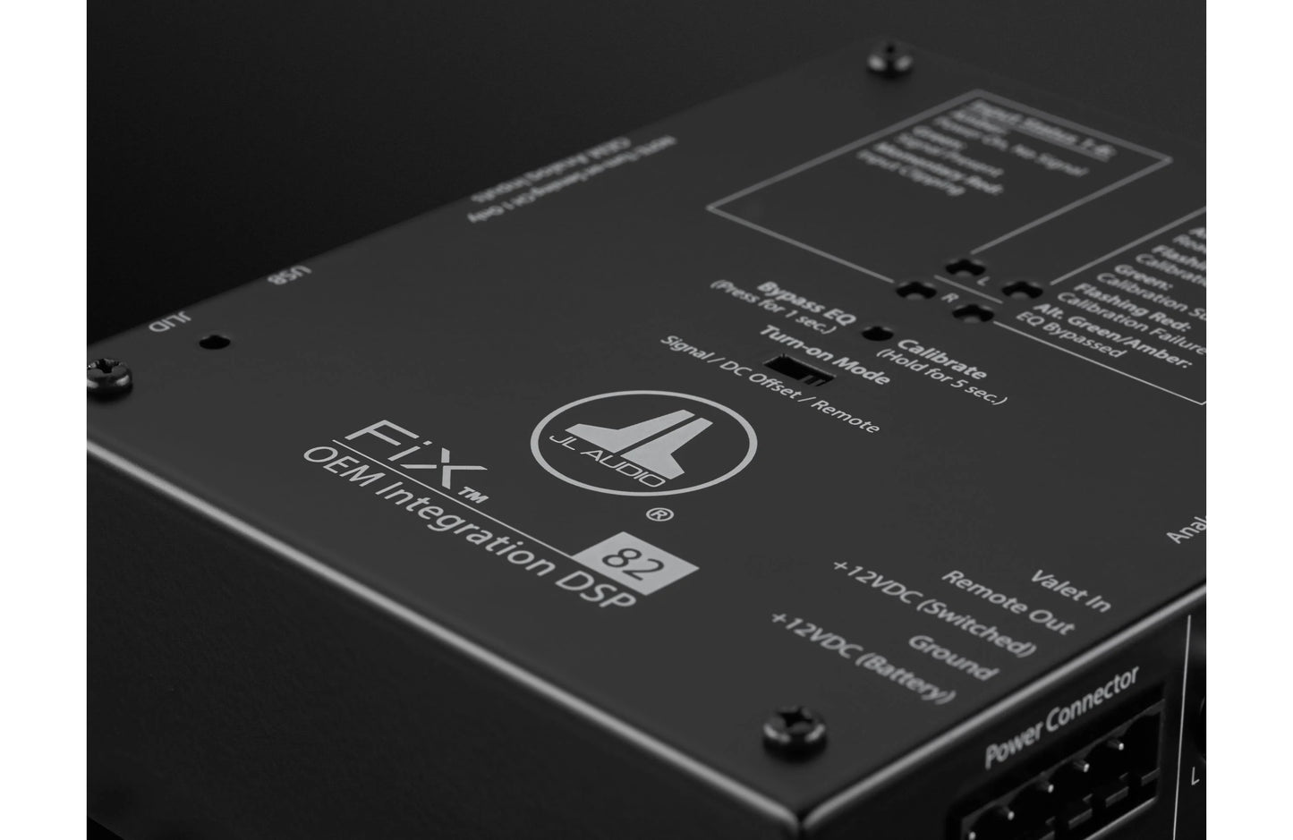 JL Audio FiX-82 OEM Integration DSP 8-Channel Processor 010-03102-00 (98400)