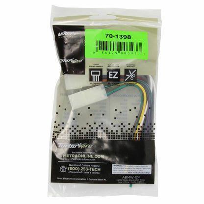 Metra 70-1398 Radio Wiring Harness for Select Toyota Vehicles