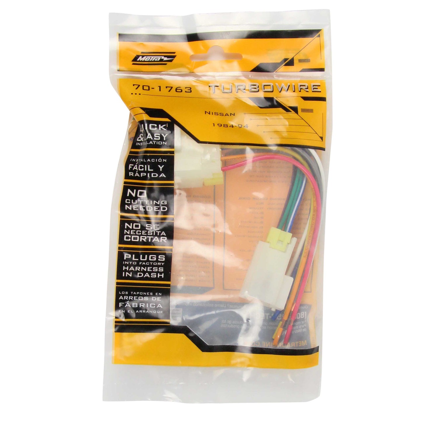 Metra 70-1763 Radio Wiring Harness for Select Nissan Vehicles
