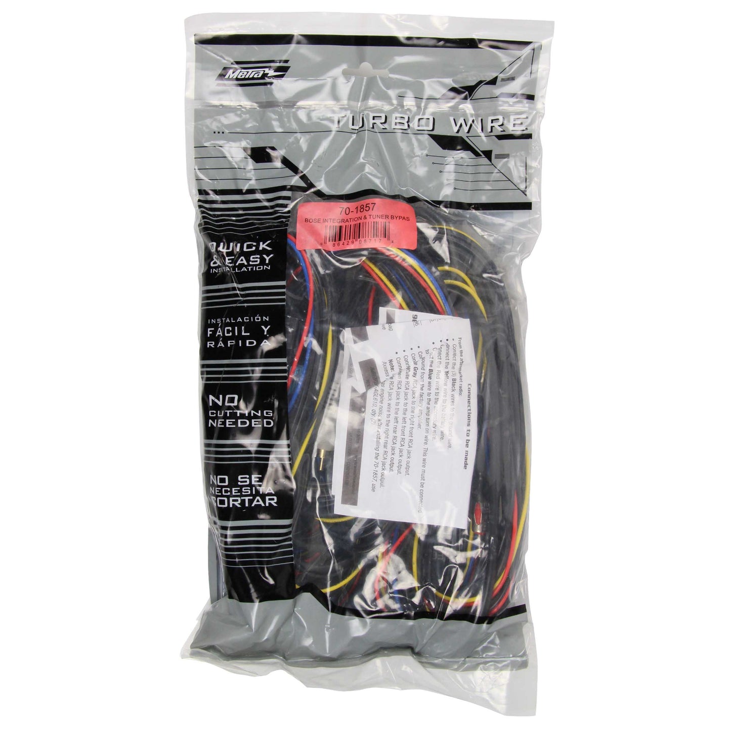 Metra 70-1857 Tuner Bypass Bose Amp Harness for Cadillac Chevrolet 1987-1996