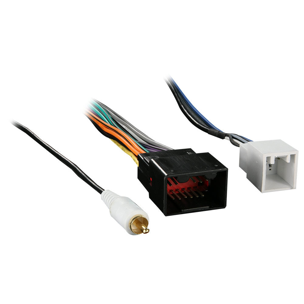 Metra 70-5516 Pre-Amp Plug Harness for Select Ford Lincoln Mercury Nissan Vehicles