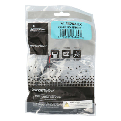 Metra 70-5520AUX AUX-IN Retention Harness for Ford Lincoln Mercury