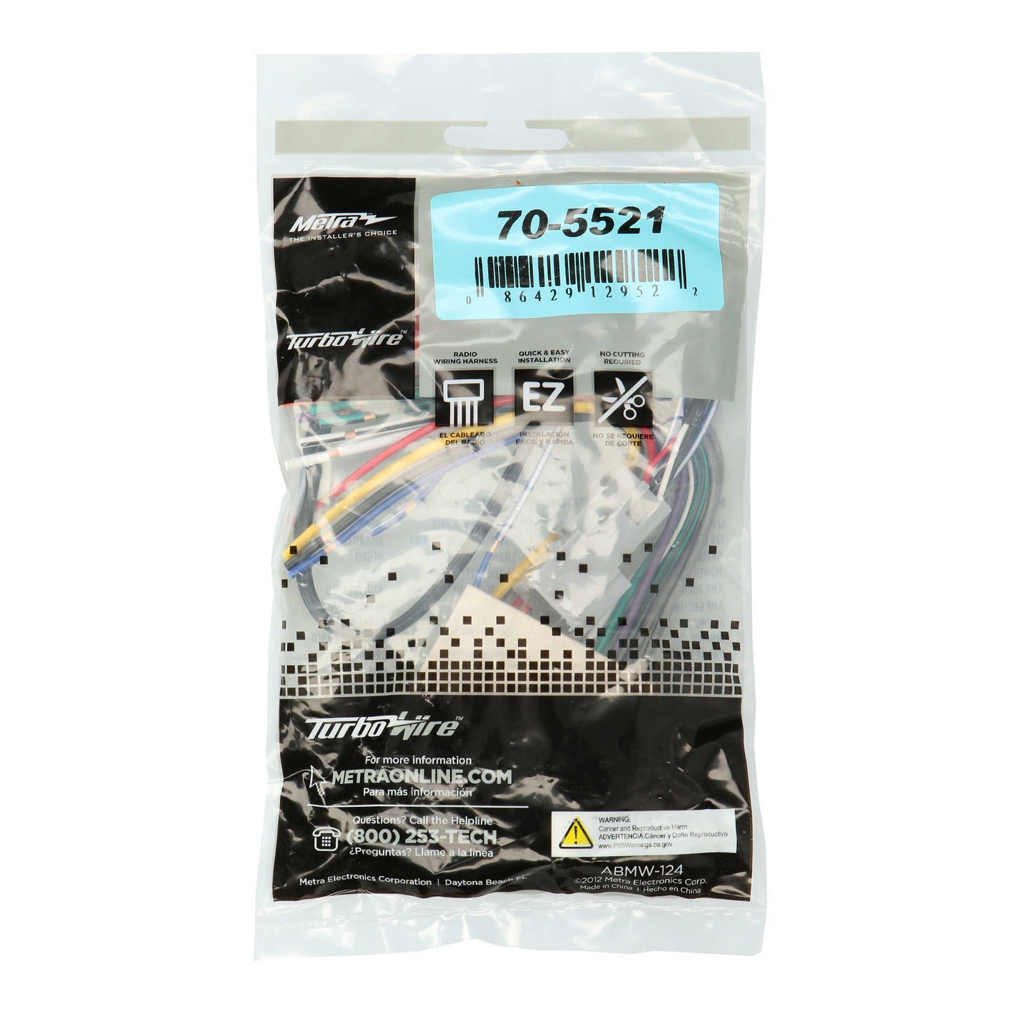 70-5521 METRA Amplifier Integration Radio Wiring Harness Ford/Lincoln/Mercury 1998-2012