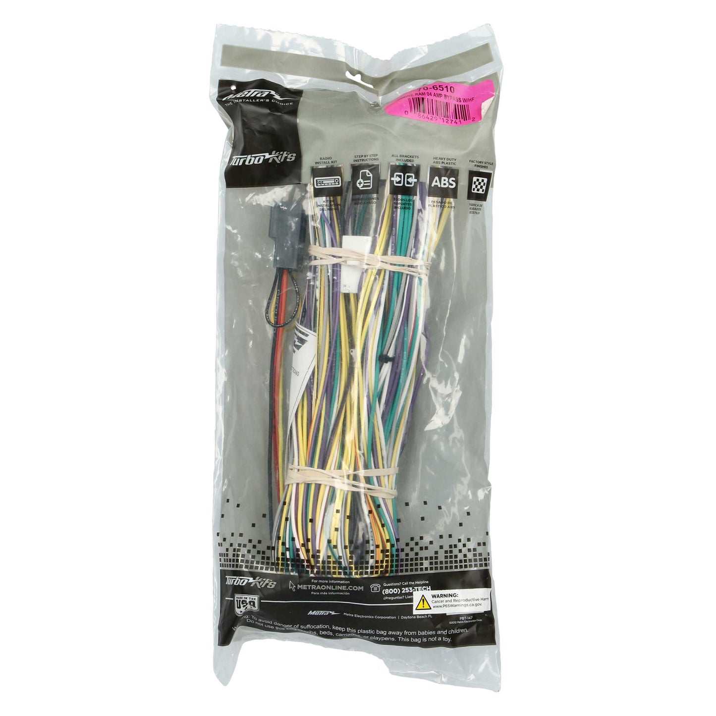 Metra 70-6510 Amp Bypass Harness for Dodge Ram Hands-Free Infinity Sound