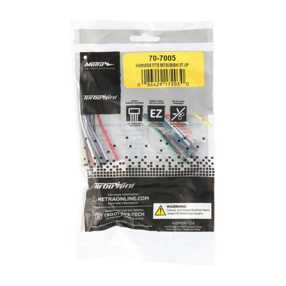 Metra 70-7005 Radio Wiring Harness for Select Mitsubishi Vehicles