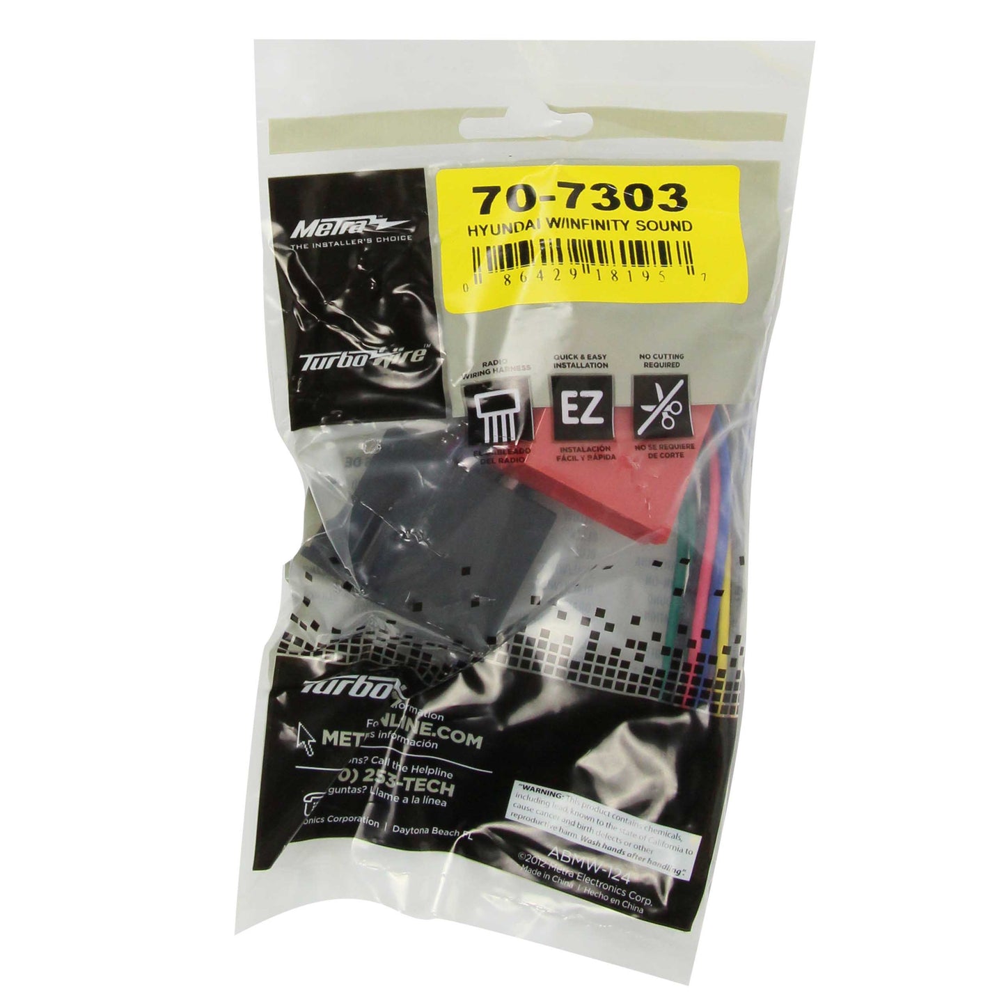Metra 70-7303 Radio Wiring Harness for Hyundai & Kia Infinity Sound Vehicles