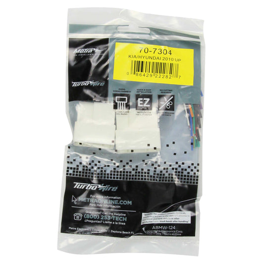 70-7304 METRA Radio Replacement Wiring Harness Hyundai/Kia 2010-2019