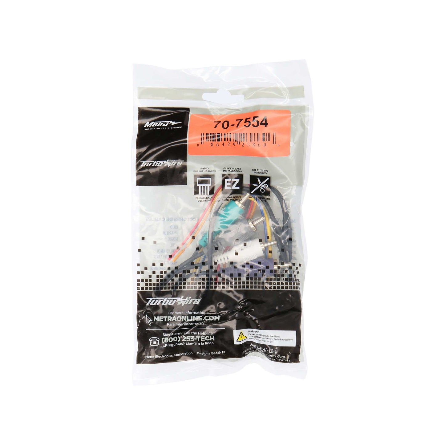 Metra 70-7554 Amp Integration Harness for Select Nissan Bose Vehicles