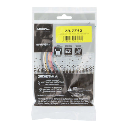 Metra 70-7712 Radio Wiring Harness for Select Acura Honda Isuzu Vehicles