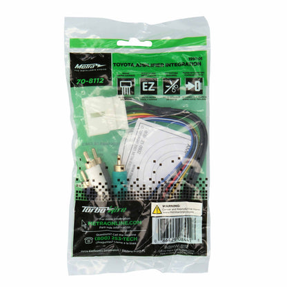 Metra 70-8112 Amp Integration Harness for Select Toyota Lexus Vehicles