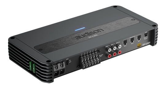 Audison SR 6.600 D-Class 6 Ch Amplifier 150 Wrms X 4/190 Wrms X 2 at 2-Ohms