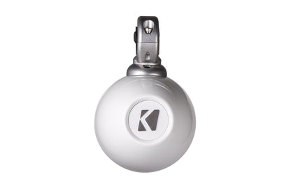 Kicker 40KMMTESW 4 Inch Tower Enclosure White, Unloaded