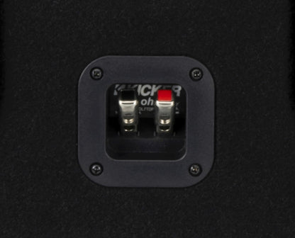 Kicker L7T 49DL7TDF122 Dual 12" Down-Firing Loaded Enclosure, 1200W RMS, 2Ω