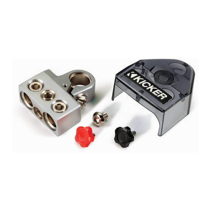 Kicker 46BT4 BTPN3 Positive Or Negative Battery Terminal, 2-0/8GA 1-4/8GA Out