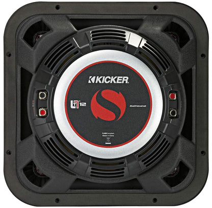 Kicker 46L7T122 L7T L7-Thin 12-Inch (30cm) Subwoofer, Dual Voice Coil, 2-Ohm