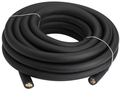 Kicker 50PWBK020 Warhorse 1/0 AWG Ground Wire, 20-Foot, Black