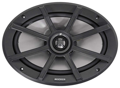 Kicker 40PS692 6x9" 180w Polaris/ATV/UTV/RZR Marine Motorcycle Speakers
