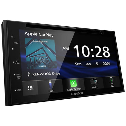 Kenwood DDX5707S 6.8″ CD/DVD Multimedia Receiver with Apple CarPlay, Android Auto, HD Radio & 4V Preouts
