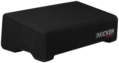 Kicker 52CVTDF102 CompVT 10" Down Firing Loaded Enclosure, 350 Watts RMS, 2-Ohms