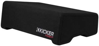 Kicker 52CVTDF122 CompVT 12" Down Firing Loaded Enclosure, 400 Watts RMS, 2-Ohms