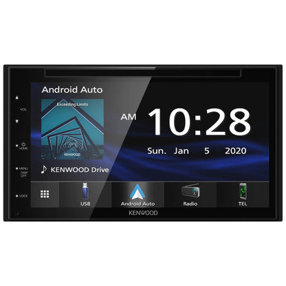 Kenwood DDX5707S 6.8″ CD/DVD Multimedia Receiver with Apple CarPlay, Android Auto, HD Radio & 4V Preouts