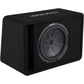 Kicker 48VCWR122 CompR 12" Single subwoofer in Vented Enclosure, 2-ohm