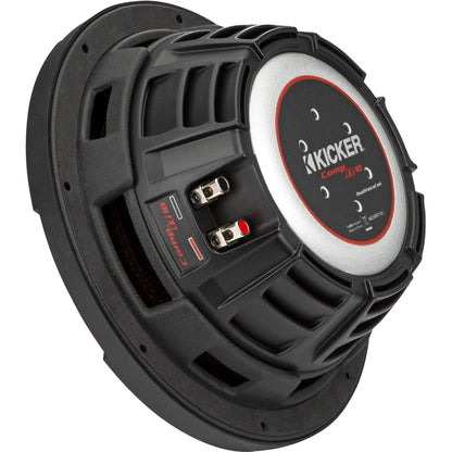 Kicker 48CWRT104 CompRT 10" Subwoofer, DVC, 4-ohm