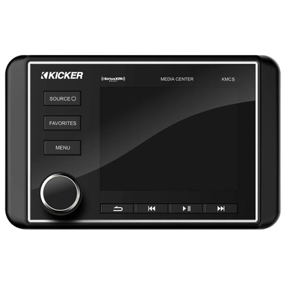 Kicker 46KMC5 3.5" Color Marine Stereo Media Center with Bluetooth