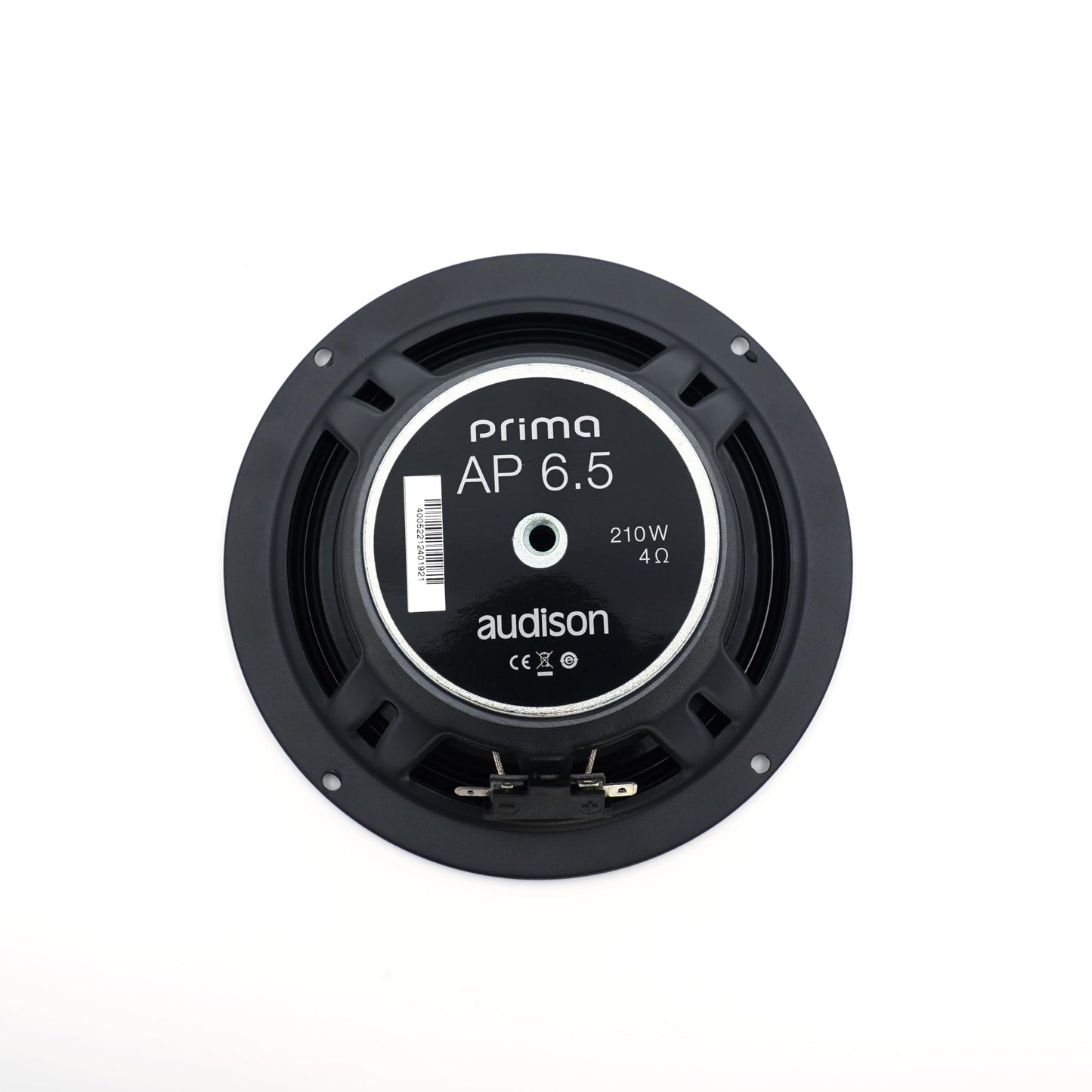 Audison APK 165 Prima Series 6.5" 2-Way Component Speaker Set