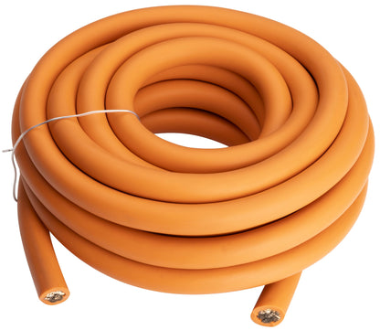 Kicker 50PWOR020 Warhorse 1/0 AWG Power Wire, 20-Foot, Orange