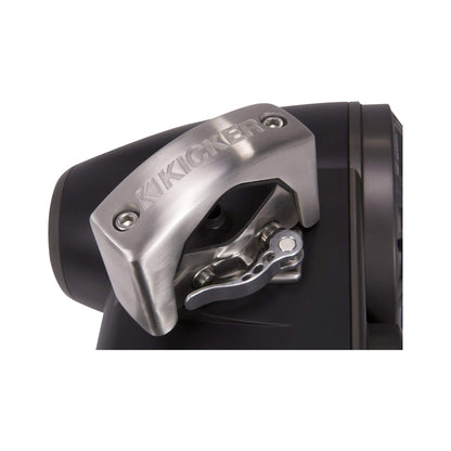 Kicker 45KMTDC65 Marine Tower Speakers with Swivel Clamps & 45KM654L (Black)