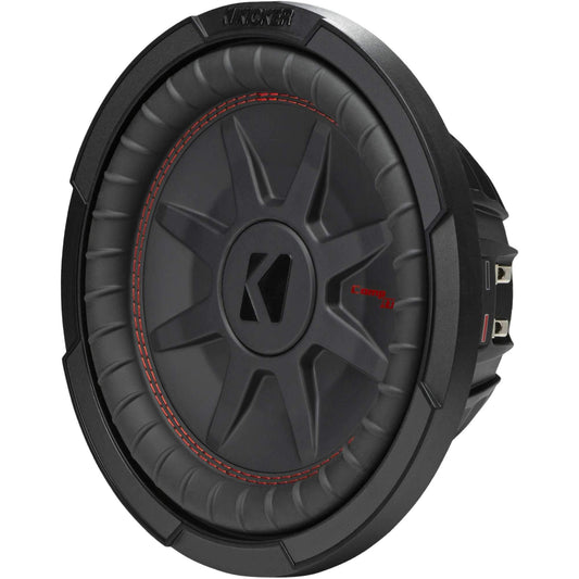 Kicker 48CWRT104 CompRT 10" Subwoofer, DVC, 4-ohm