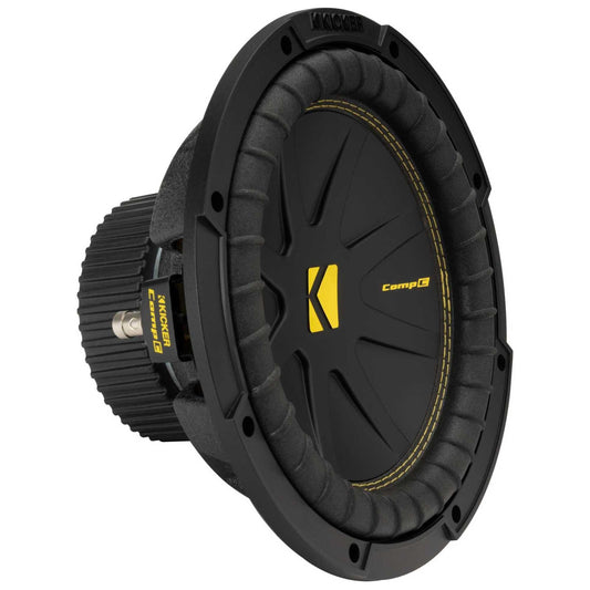 Kicker 50CWCS104 CompC 10" Subwoofer, Single 4-Ohm