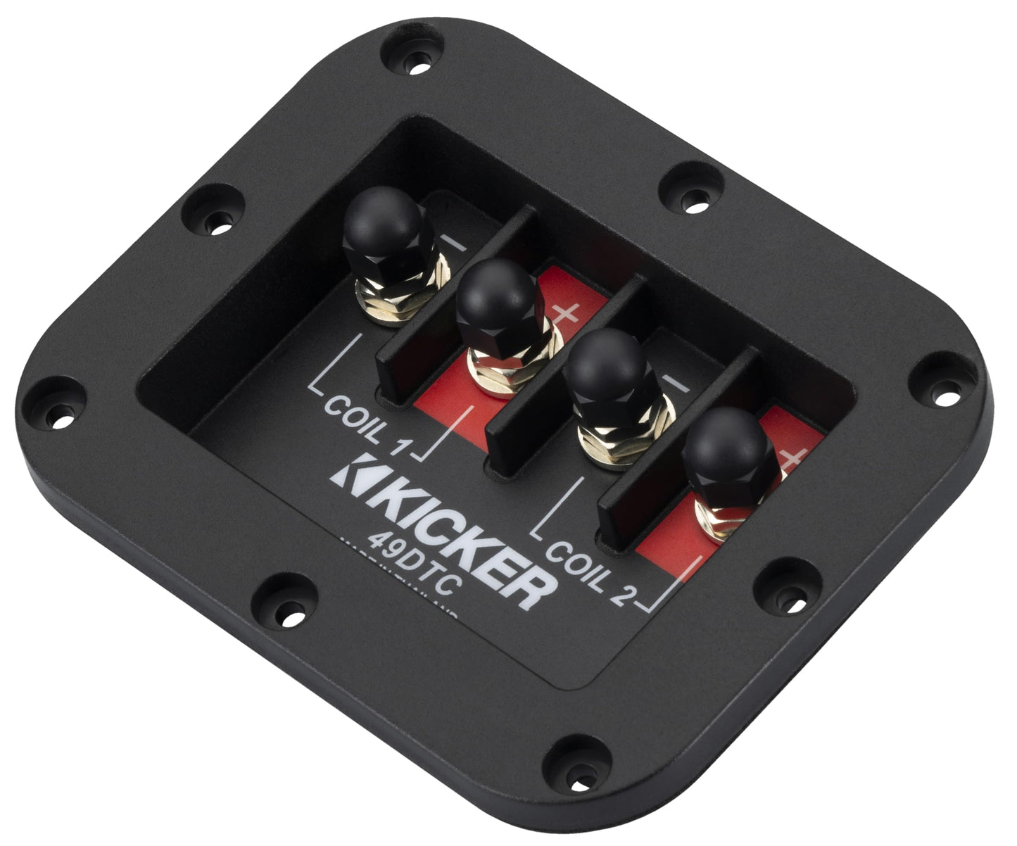 Kicker 49DTC Dual Terminal Cup, for High Powered Speaker Systems and Enclosures