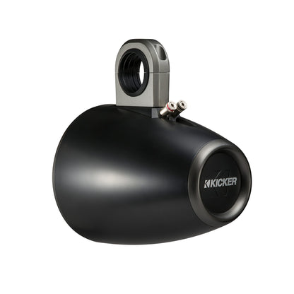 Kicker KMTES8 Tower Enclosures for 8-Inch Drivers, Pair, Black, Unloaded