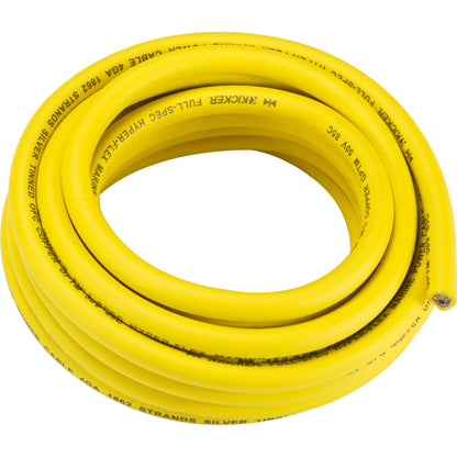 Kicker 47KMWPY420 Marine 4awg Power Wire, 20ft, Yellow