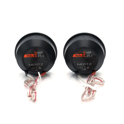 Hertz Mille Pro Series MP 25.3 1" PRO Tweeters with Neodymium Magnets (Pair)