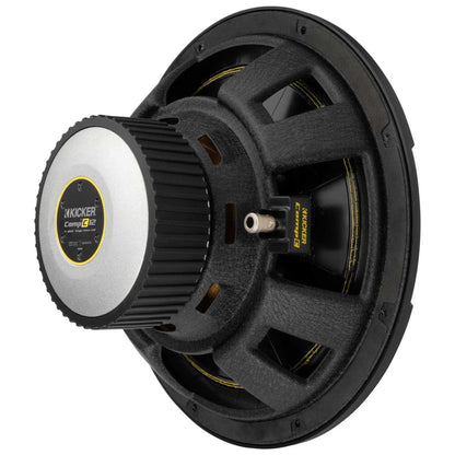 Kicker 50CWCS124 CompC 12" Subwoofer, Single 4-Ohm