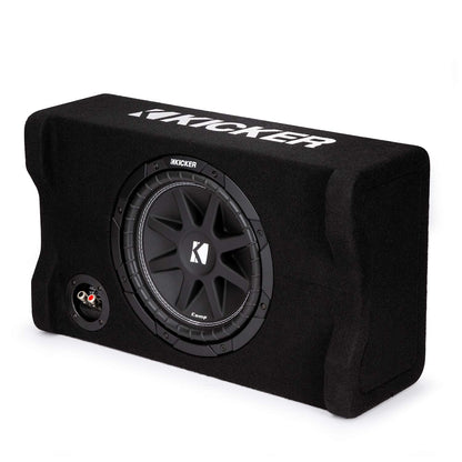 Kicker 48CDF104 Comp 10" Subwoofer in Down Firing Enclosure, 4-Ohm