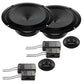 Audison APK 165 Ohm2 Prima Series 6.5" 2-Way Component Speakers (Set)