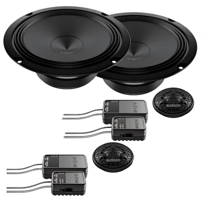 Audison APK 165 Ohm2 Prima Series 6.5" 2-Way Component Speakers (Set)