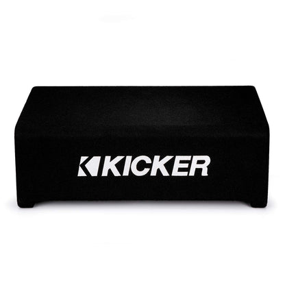Kicker 48CDF124 Comp 12" Subwoofer in Down Firing Enclosure, 4-Ohm