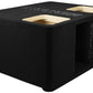 Kicker 49DUL7X12 Unloaded Subwoofer Enclosure for Dual 12" Square Subwoofer