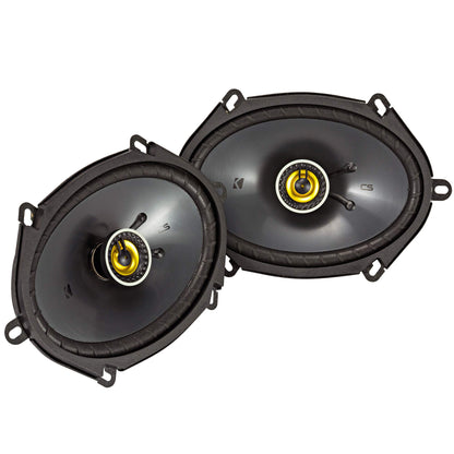 Kicker CS Series 46CSC68 6 x 8 Inch Car Audio System Speakers (Pair)