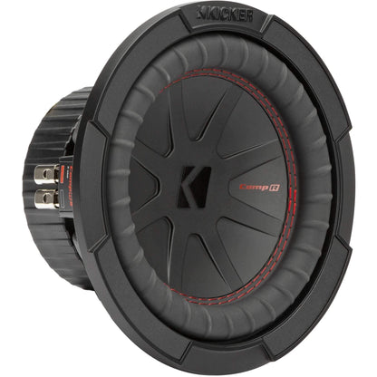 Kicker 48CWR84 CompR 8" Subwoofer, DVC, 4-ohm
