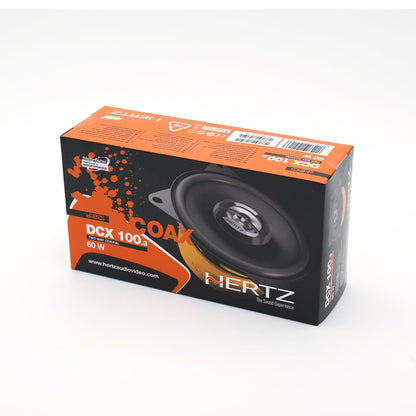 Hertz Dieci DCX 100.3 4" Two-Way Coaxial Speakers – 30W RMS, 4Ω
