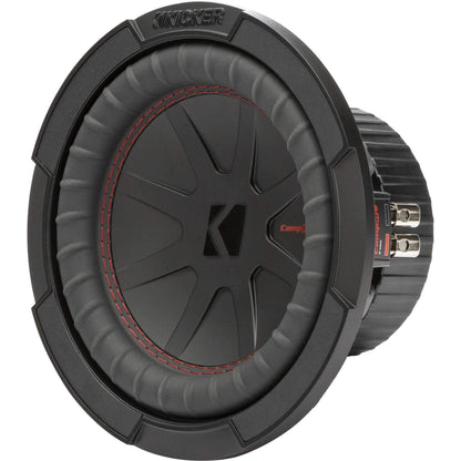 Kicker 48CWR84 CompR 8" Subwoofer, DVC, 4-ohm