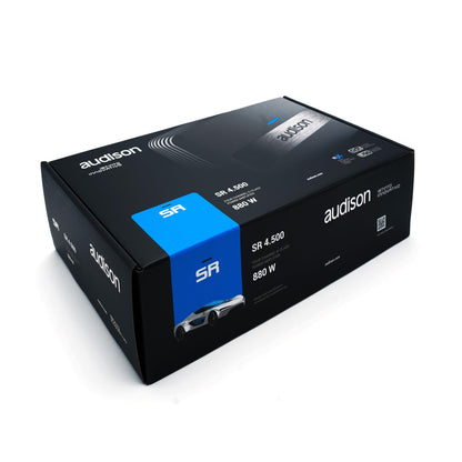 Audison SR 4.500.2 D-Class 4-Channel Amplifier 220 Wrms X 4 at 2-Ohms