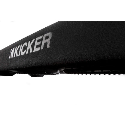 Kicker 48TRTP102 10" Down Firing Sub & Passive Radiator, 2-Ohm
